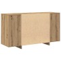 Vitrina Roble artisan 135 x 41 x 69 cm Madera contrachapada