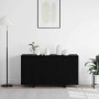 Vitrina Roble negro 135 x 41 x 69 cm Madera contrachapada
