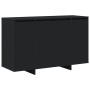 Vitrina Negro 120 x 41 x 75 cm Madera contrachapada