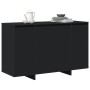 Vitrina Negro 120 x 41 x 75 cm Madera contrachapada