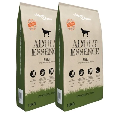 Trockenfutter für Hunde Adult Essence Beef 2 Einheiten 30 kg von vidaXL, Hundefutter - Ref: Foro24-275191, Preis: 70,17 €, Ra...