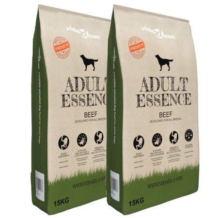 Trockenfutter für Hunde Adult Essence Beef 2 Einheiten 30 kg von vidaXL, Hundefutter - Ref: Foro24-275191, Preis: 70,97 €, Ra...