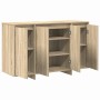 Vitrina Roble Sonoma 120 x 41 x 75 cm Madera contrachapada