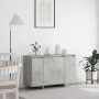 Vitrina Gris hormigón 120 x 41 x 75 cm Madera contrachapada