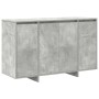 Vitrina Gris hormigón 120 x 41 x 75 cm Madera contrachapada
