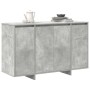 Vitrina Gris hormigón 120 x 41 x 75 cm Madera contrachapada