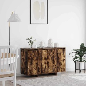 Vitrina Roble ahumado 120 x 41 x 75 cm Madera contrachapada