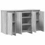 Vitrina Gris sonoma 120 x 41 x 75 cm Madera contrachapada en Aparadores | Comprar online en Foro24