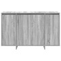 Vitrina Gris sonoma 120 x 41 x 75 cm Madera contrachapada en Aparadores | Comprar online en Foro24