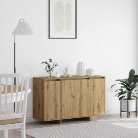 Vitrina Roble artisan 120 x 41 x 75 cm Madera contrachapada
