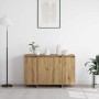 Vitrina Roble artisan 120 x 41 x 75 cm Madera contrachapada