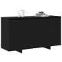 Vitrina Roble negro 120 x 41 x 75 cm Madera contrachapada