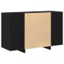 Vitrina Roble negro 120 x 41 x 75 cm Madera contrachapada