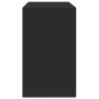 Vitrina con cajón Negro 120 x 41 x 75 cm Madera contrachapada