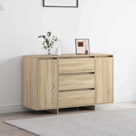 Vitrina Roble Sonoma 120 x 41 x 75 cm Madera contrachapada