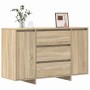 Vitrina Roble Sonoma 120 x 41 x 75 cm Madera contrachapada