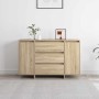 Vitrina Roble Sonoma 120 x 41 x 75 cm Madera contrachapada