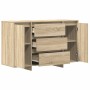 Vitrina Roble Sonoma 120 x 41 x 75 cm Madera contrachapada