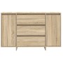 Vitrina Roble Sonoma 120 x 41 x 75 cm Madera contrachapada