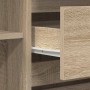 Vitrina Roble Sonoma 120 x 41 x 75 cm Madera contrachapada