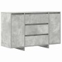 Vitrina Gris hormigón 120 x 41 x 75 cm Madera contrachapada