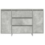 Vitrina Gris hormigón 120 x 41 x 75 cm Madera contrachapada