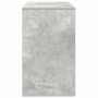Vitrina Gris hormigón 120 x 41 x 75 cm Madera contrachapada