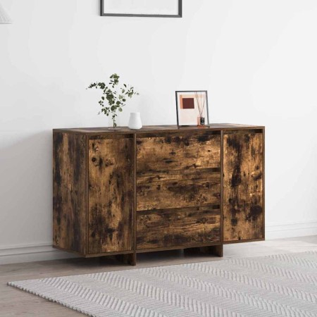 Vitrina Roble ahumado 120 x 41 x 75 cm Madera contrachapada