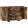 Vitrina Roble ahumado 120 x 41 x 75 cm Madera contrachapada