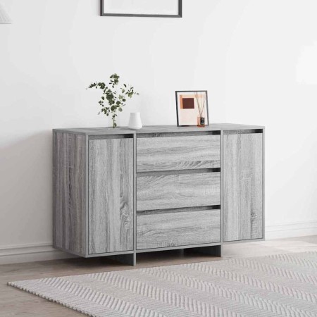 Vitrina Gris sonoma 120 x 41 x 75 cm Madera contrachapada
