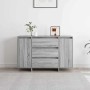 Vitrina Gris sonoma 120 x 41 x 75 cm Madera contrachapada