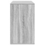 Vitrina Gris sonoma 120 x 41 x 75 cm Madera contrachapada