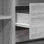 Vitrina Gris sonoma 120 x 41 x 75 cm Madera contrachapada