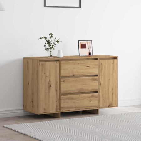 Vitrina Roble artisan 120 x 41 x 75 cm Madera contrachapada