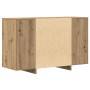 Vitrina Roble artisan 120 x 41 x 75 cm Madera contrachapada