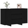 Vitrina Roble negro 120 x 41 x 75 cm Madera contrachapada