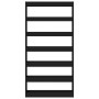 Estantería para libros Negro Madera contrachapada