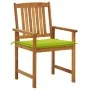 Garden chairs with cushions 8 pcs solid acacia wood by vidaXL, Garden chairs - Ref: Foro24-3078177, Price: 609,02 €, Discount: %