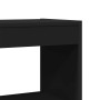 Estantería para libros Negro Madera contrachapada