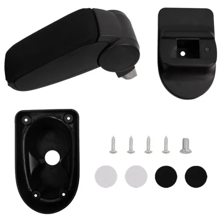 Autoarmlehne ABS schwarz 13x36x(30-46) cm von vidaXL, Kraftfahrzeugsitze - Ref: Foro24-154674, Preis: 45,21 €, Rabatt: %