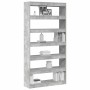 Estantería para libros Gris Madera contrachapada