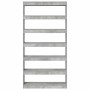 Estantería para libros Gris Madera contrachapada