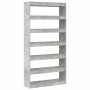 Estantería para libros Gris Madera contrachapada