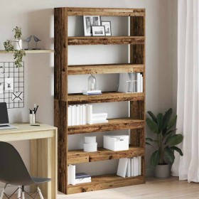 Estantería para libros Marrón Madera contrachapada