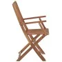 6 Stück klappbare Gartenstühle und Kissen aus massivem Akazienholz von vidaXL, Gartenstühle - Ref: Foro24-3074941, Preis: 335...