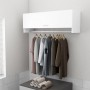 Armario de madera contrachapada blanco 100x32,5x35 cm de vidaXL, Armarios roperos - Ref: Foro24-808233, Precio: 60,31 €, Desc...