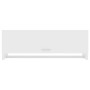 Weißer Sperrholzschrank 100x32,5x35 cm von vidaXL, Kleiderschränke - Ref: Foro24-808233, Preis: 58,25 €, Rabatt: %