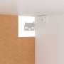 Weißer Sperrholzschrank 100x32,5x35 cm von vidaXL, Kleiderschränke - Ref: Foro24-808233, Preis: 58,25 €, Rabatt: %