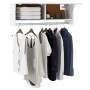 Weißer Sperrholzschrank 100x32,5x35 cm von vidaXL, Kleiderschränke - Ref: Foro24-808233, Preis: 58,25 €, Rabatt: %