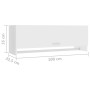 Weißer Sperrholzschrank 100x32,5x35 cm von vidaXL, Kleiderschränke - Ref: Foro24-808233, Preis: 58,25 €, Rabatt: %